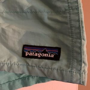 Mint Patagonia baggies shorts